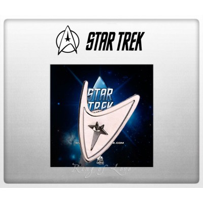 Брошь с логотипом легендарного фильма Star Trek
